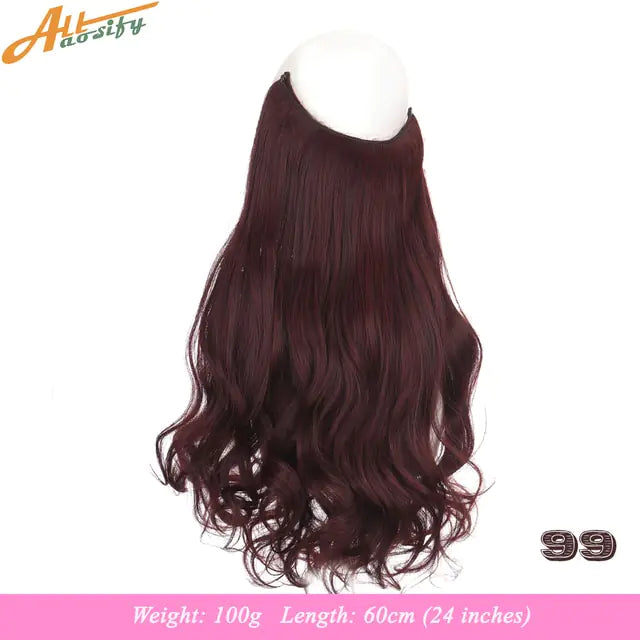 Synthetic No Clip Artificial Hair - Eloy Royal