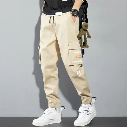 Black Cargo Pants Men - Eloy Royal