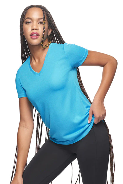 Women's Oxymesh™ V-Neck Tech Tee