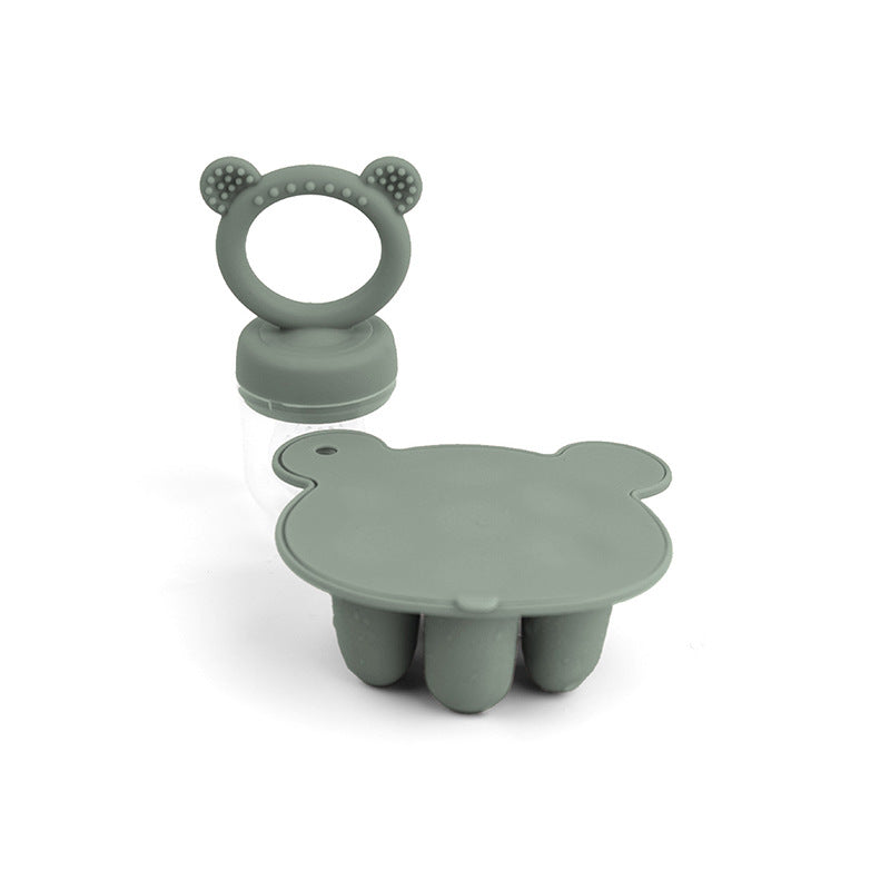 Household Bear Ice Tray Happy Bite Silicon Suit - Eloy Royal