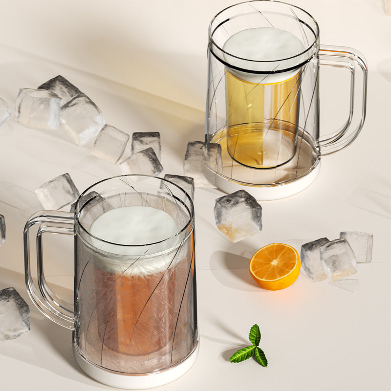 Summer Iced Refrigeration Cup Sandwich Liquid Beer Drink Cup