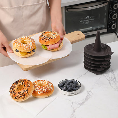 Baking Tool 6-piece Bread Donut Silicone Mold - Eloy Royal