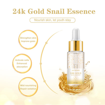 24K Gold Facial Hydrating And Fading Wrinkles