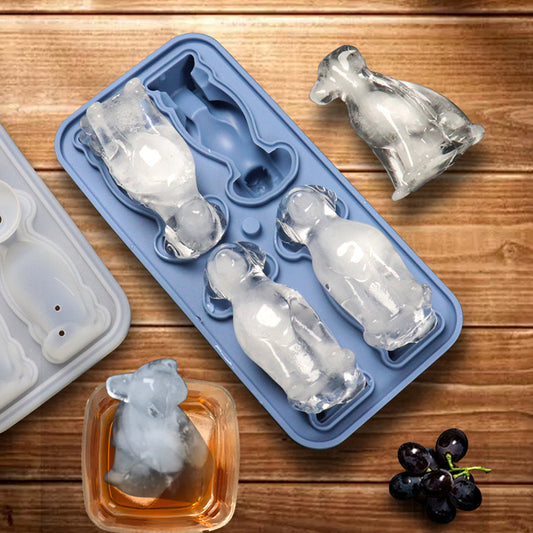 Silicone Ice Tray Animal Modeling DIY Creative - Eloy Royal