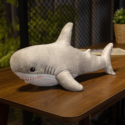 Fashion Simple Shark Throw Pillow Doll Plush Toys