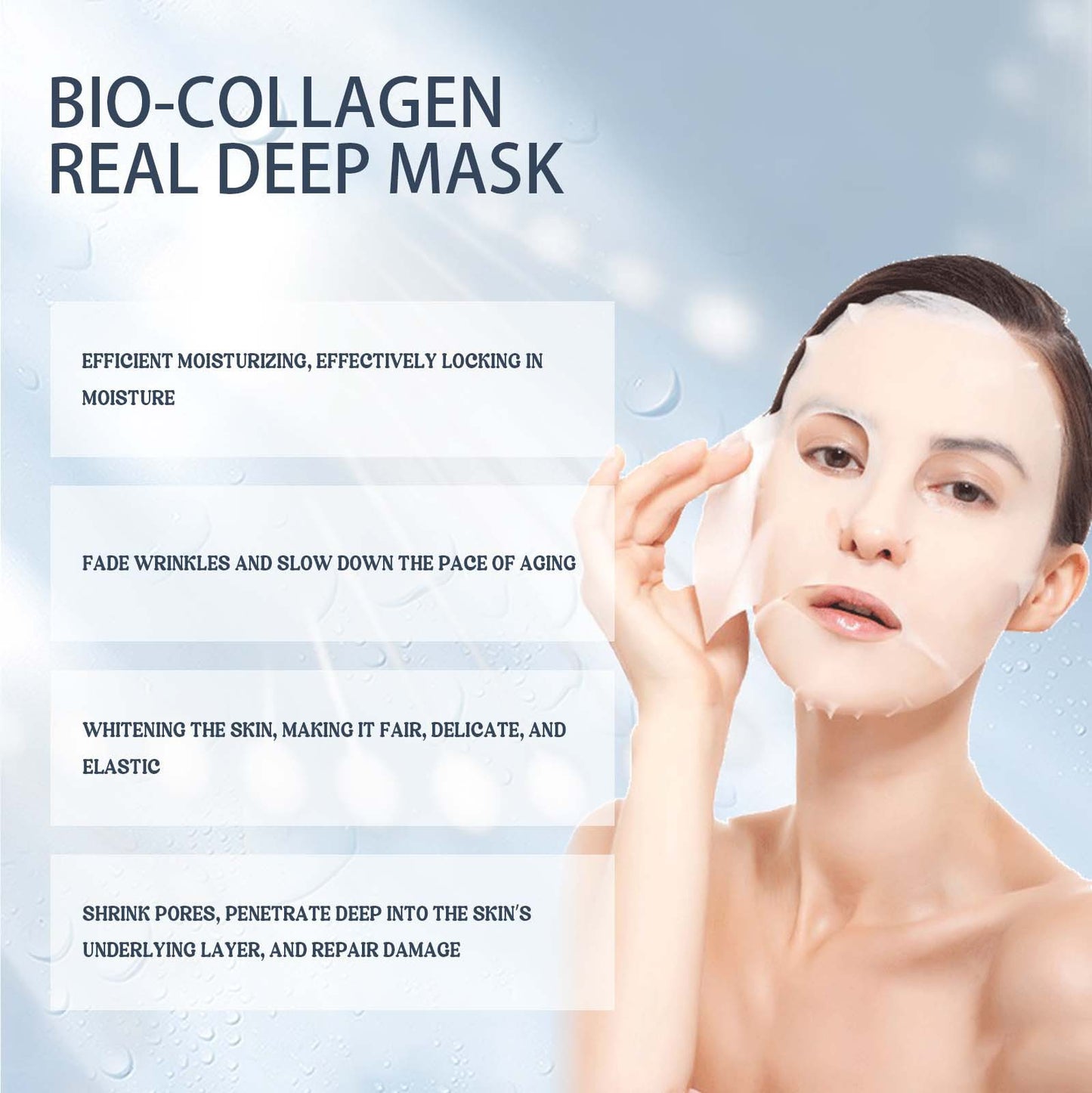 Collagen Mask Repair Barrier Firming Skin Shrink Pores