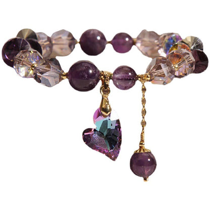 Natural Amethyst New Chinese Bracelet Love Gem