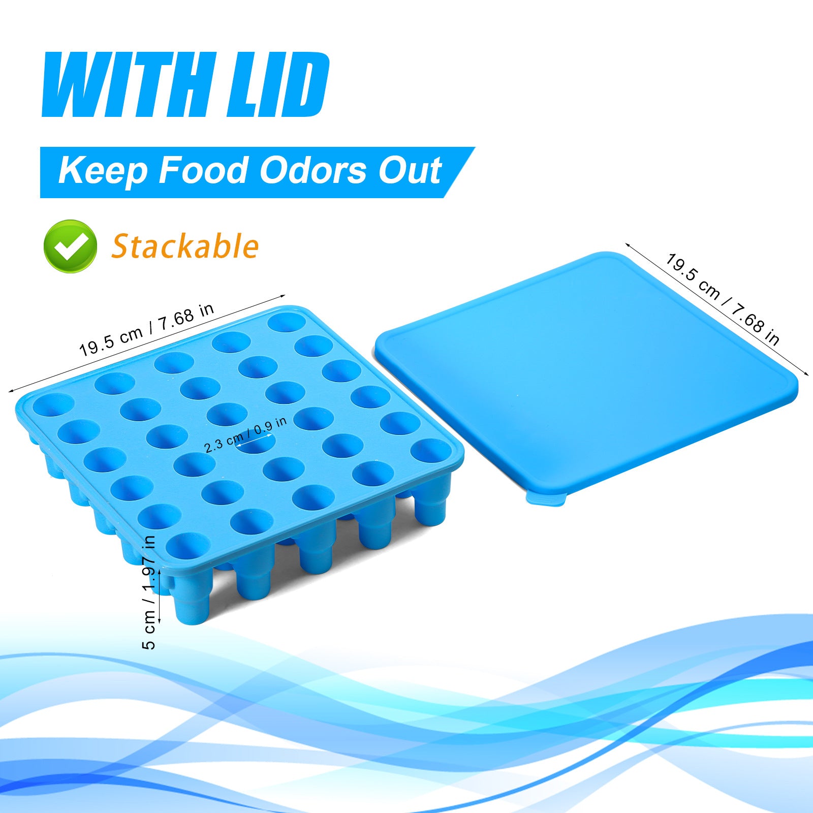 Easily Removable Mold Creative Modeling Ice Tray With Cover - Eloy Royal