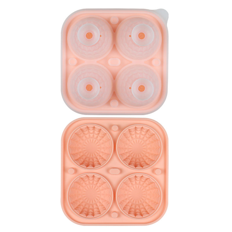 Silicone Ice Tray Ice Hockey Mold