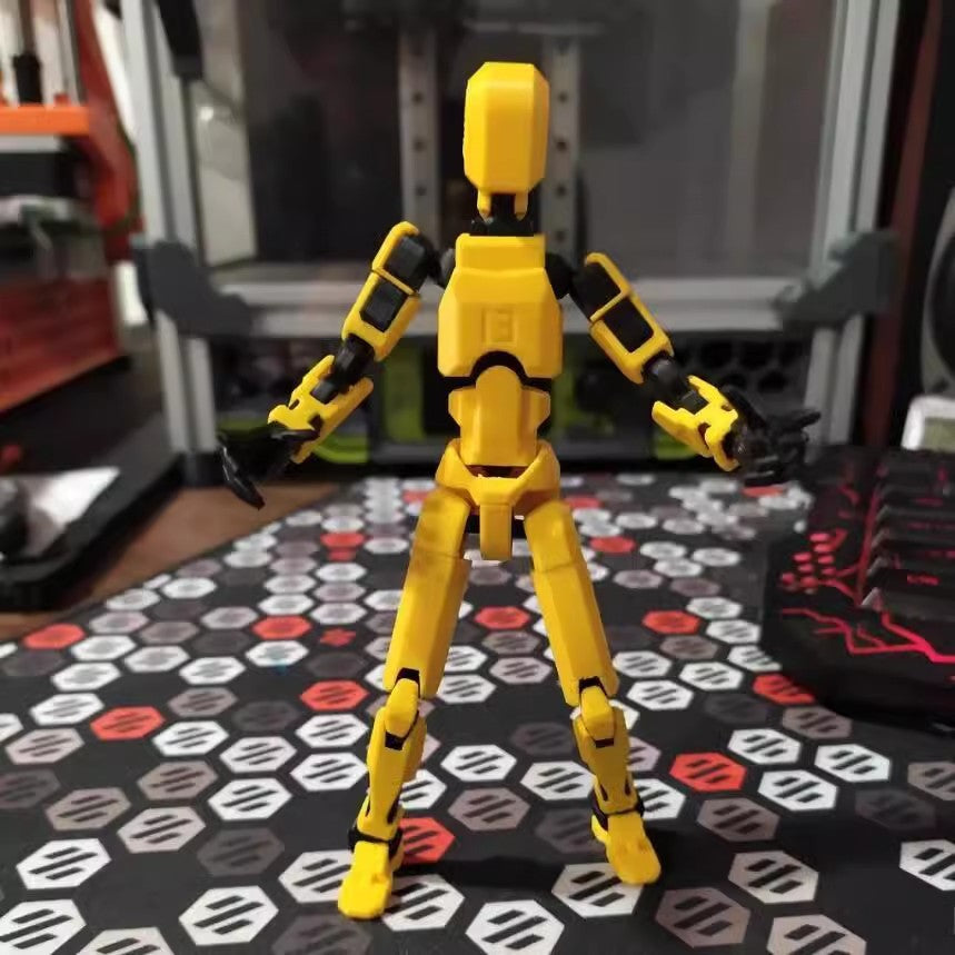 Multi-Jointed Movable Shapeshift Robot 2.0 3D Printed Mannequin Dummy Action Model Doll Toy Kid Gift - Eloy Royal