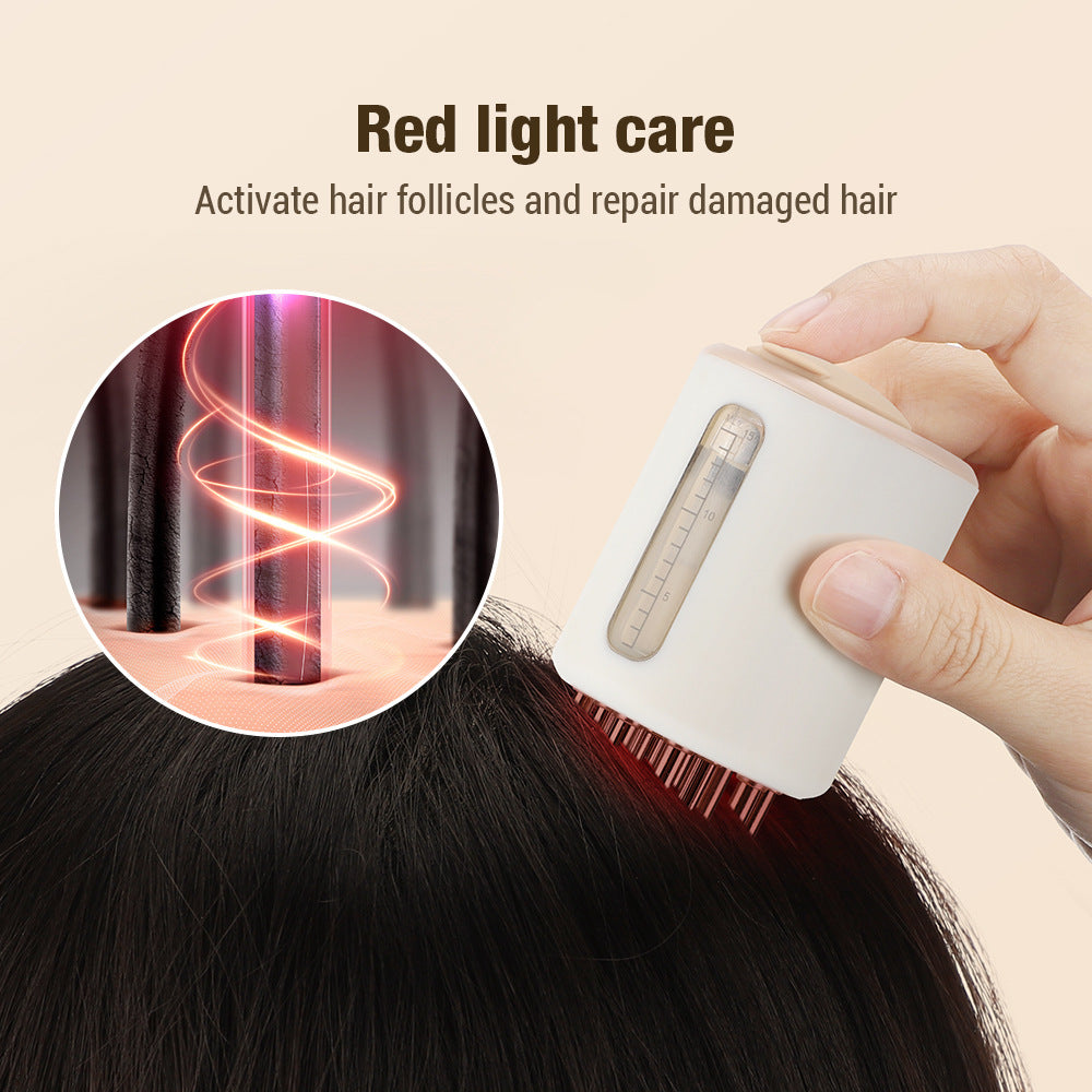 Electric Vibration Massage Comb Red Light EMS Micro Current Medicine Supplying Device - Eloy Royal