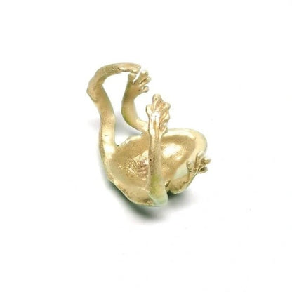 Fashion Jewelry Tree Frog Ear Clip Cute Frog Adjustable Ring