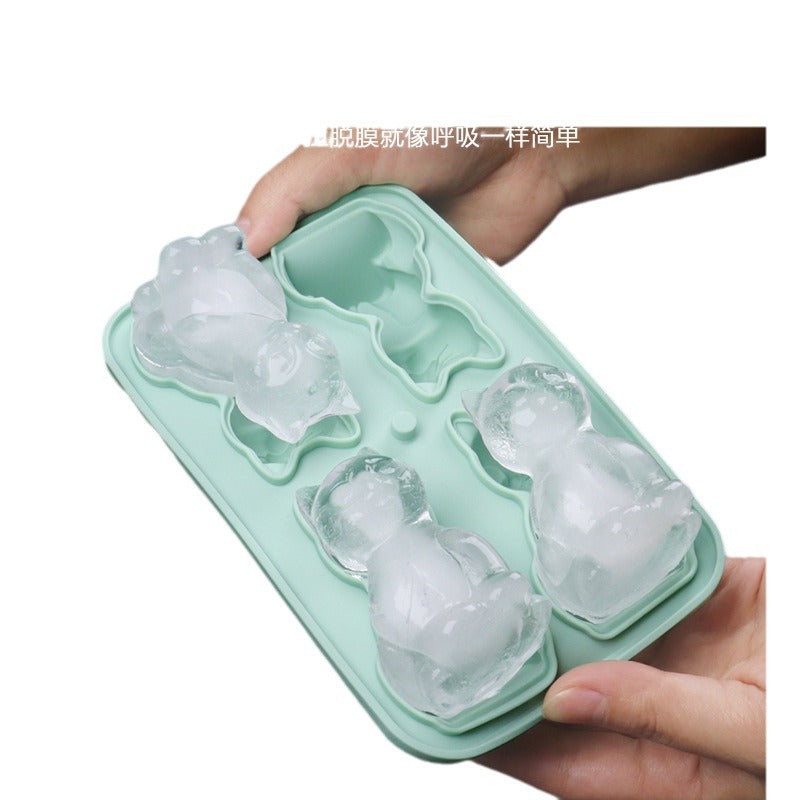 Cat Ice Tray Silicone Mold Household - Eloy Royal