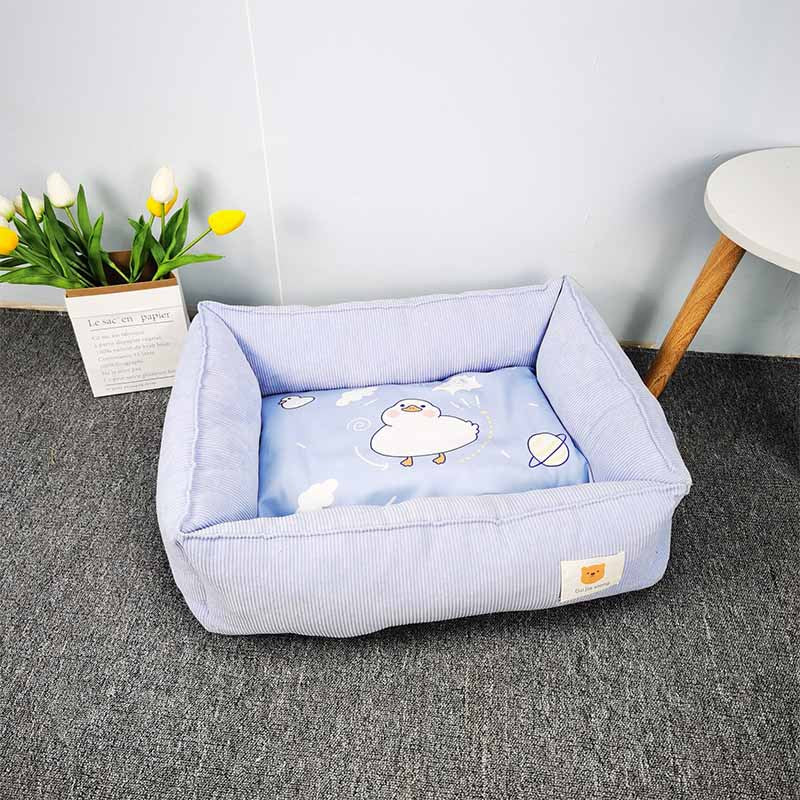 Fabric Craft Printing Square Warm Pet Bed - Eloy Royal