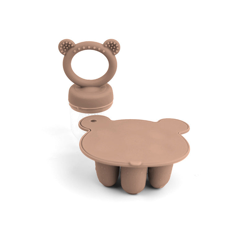 Household Bear Ice Tray Happy Bite Silicon Suit - Eloy Royal