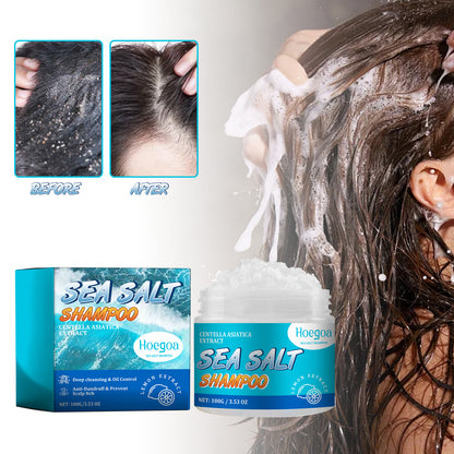 Sea Salt Anti-dandruff Shampoo Deep Cleaning