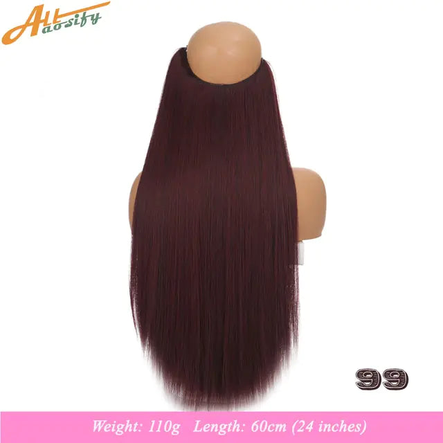 Synthetic No Clip Artificial Hair - Eloy Royal