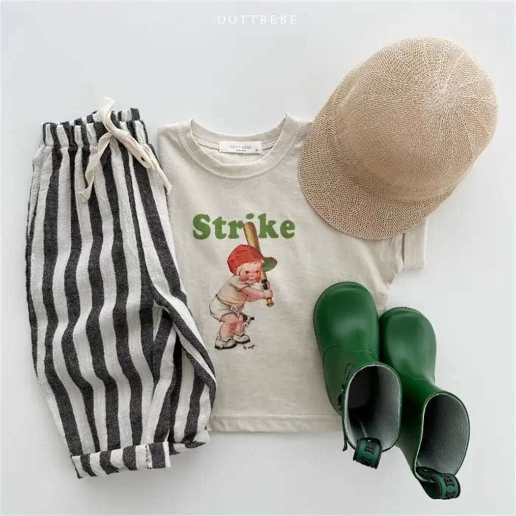 Toddlers Stripe Pants - Eloy Royal