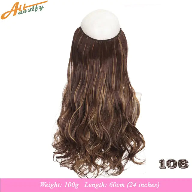 Synthetic No Clip Artificial Hair - Eloy Royal