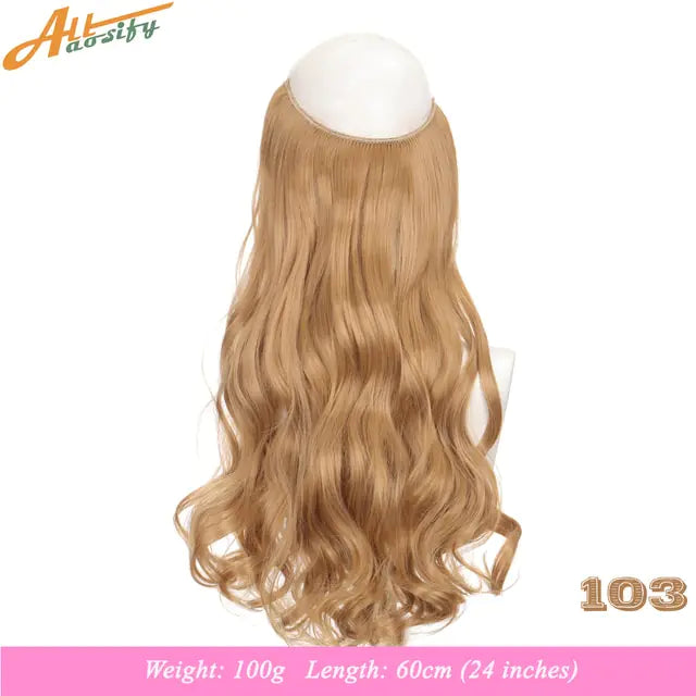 Synthetic No Clip Artificial Hair - Eloy Royal