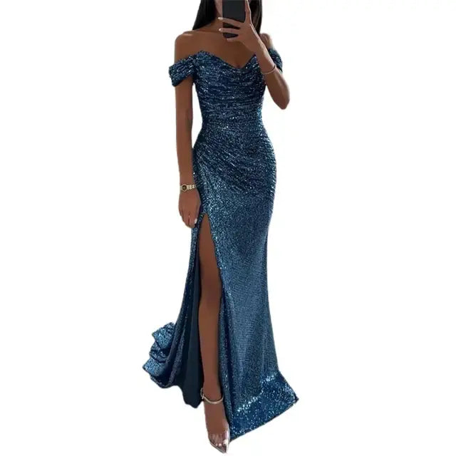 Sequined Elegant Dress - Eloy Royal