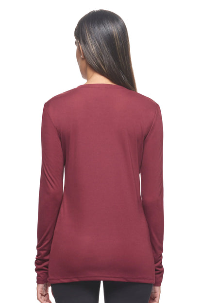 Women's DriMax™ V-Neck Long Sleeve Tech Tee