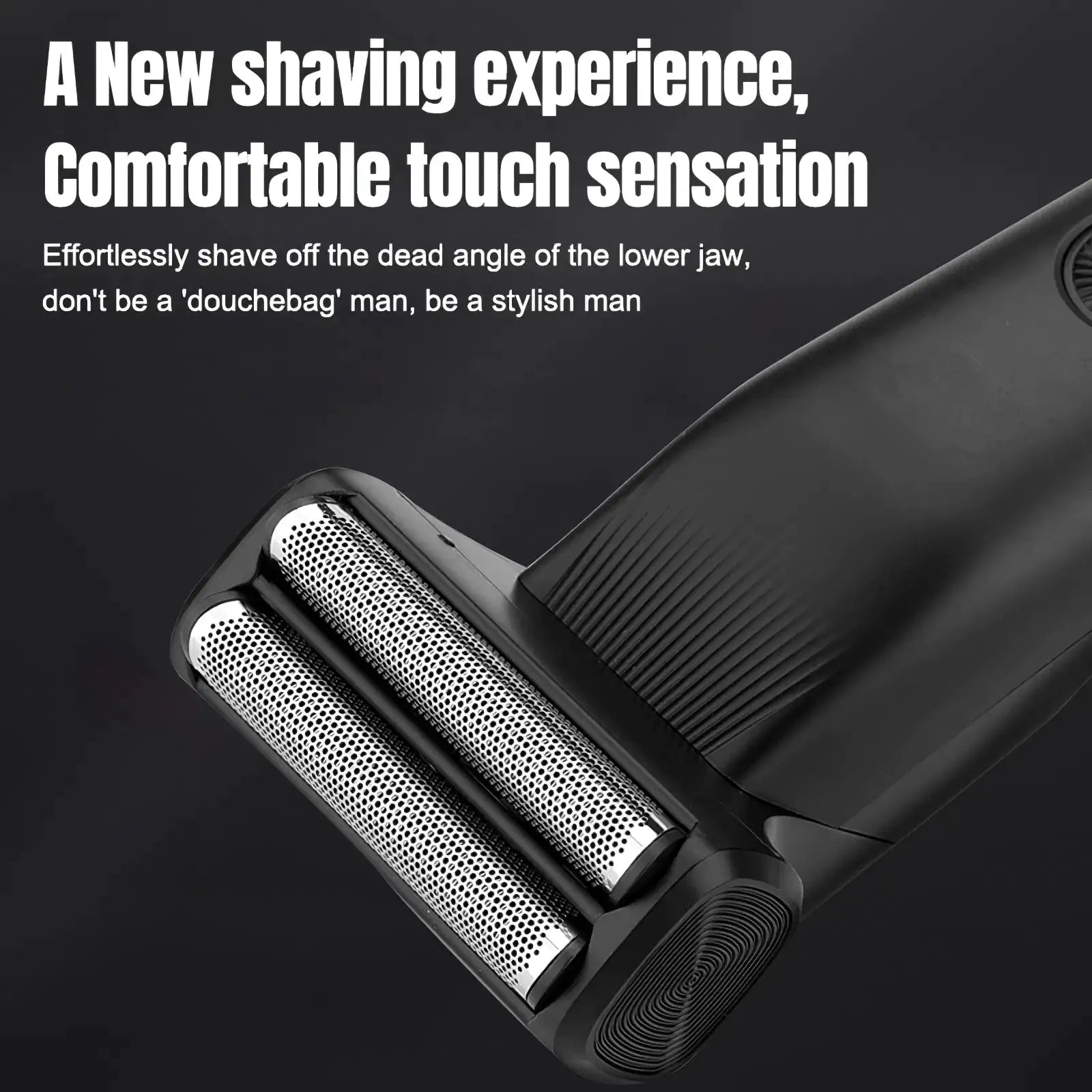 Beard Trimmer, 3 In 1 Hair Clippers And Mens Grooming Kit, Face, Nose, Ear Hair Trimmer - Black