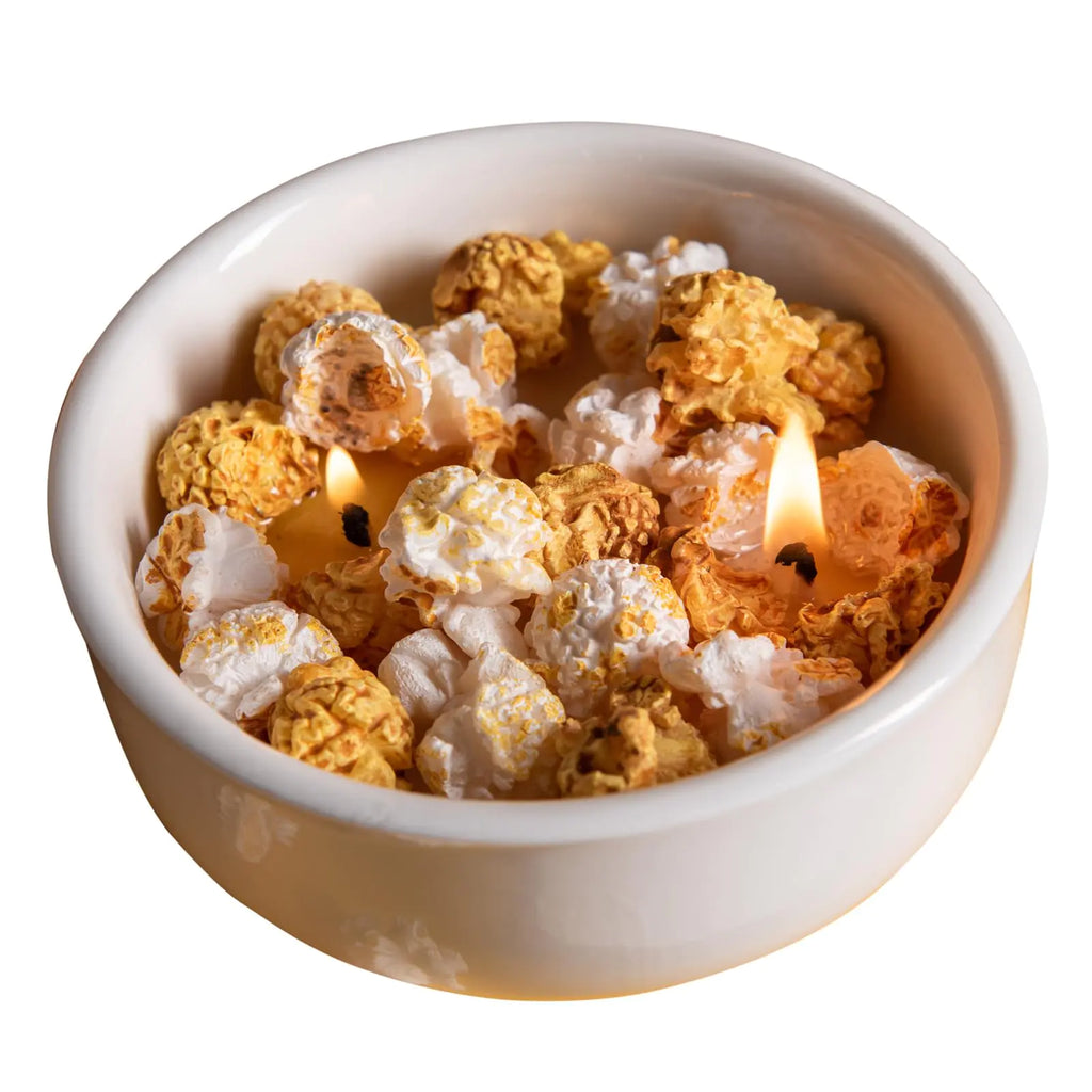 Popcorn Bowl Aromatherapy Scented Candle Popcorn
