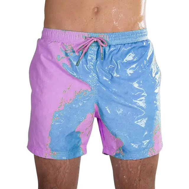 Quick Dry Color Changing Beach Shorts - Eloy Royal