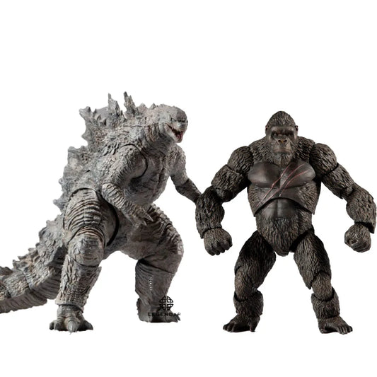 in stock 100% original HIYA GODZILLA vs KONG Action model toy collection art 18cm - Eloy Royal