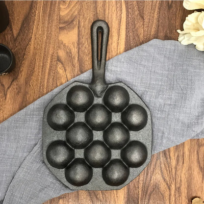 NUBECOM 12 Cavities Takoyaki Pan Takoyaki Maker Octopus Small Balls Baking Pan Home Cooking Tools Kitchenware Supplies - Eloy Royal