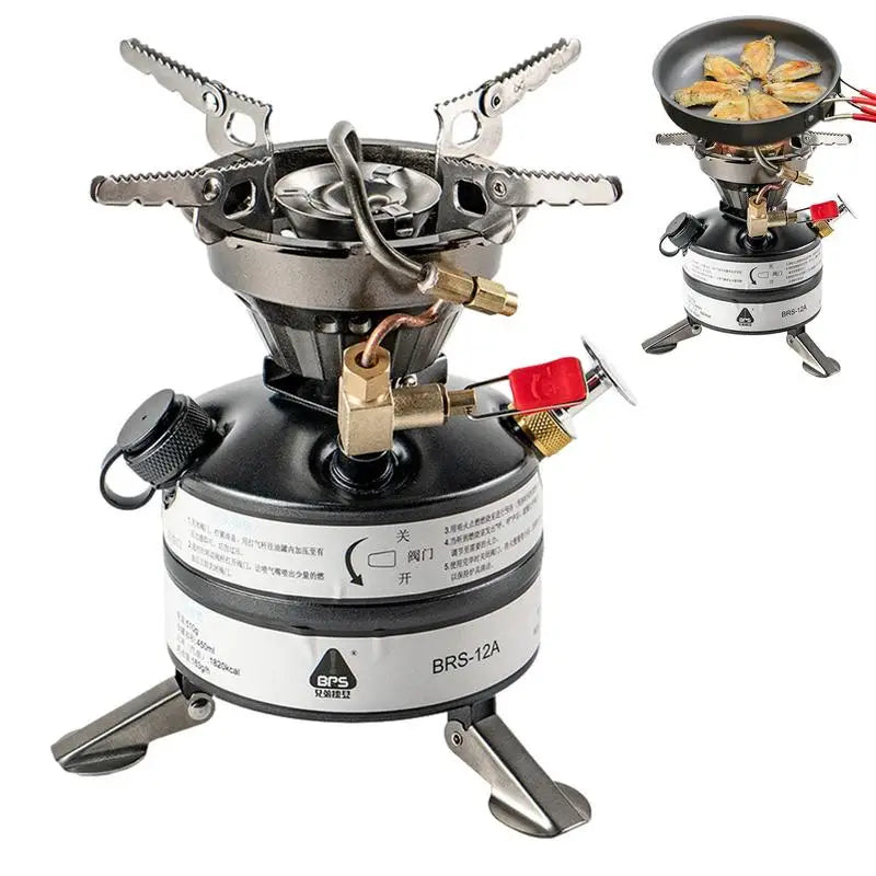 Portable Camping Stove Mini Outdoor Burning Stove Ultralight Stove For Camping Picnic BBQ Hiking - Eloy Royal