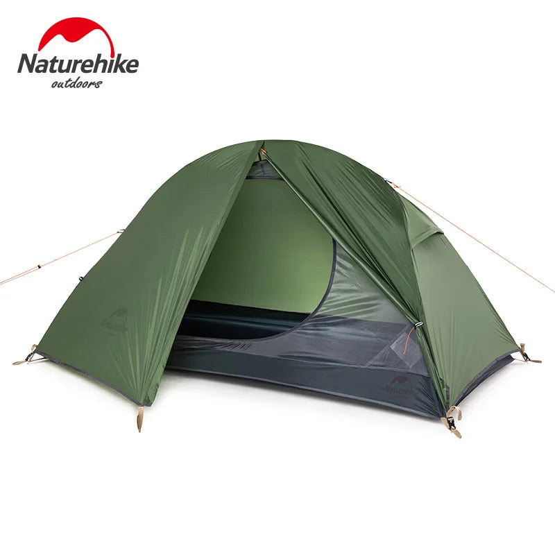 Naturehike Outdoor Ultralight Cycling Tent 1 2 People Backpacking Trekking Mountain Single Camping Tent Waterproof PU4000 - Eloy Royal