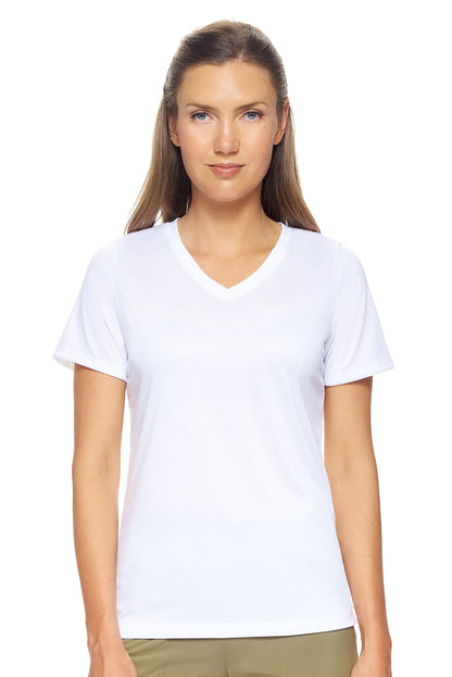 Women's Natural Feel Jersey V-Neck T-Shirt