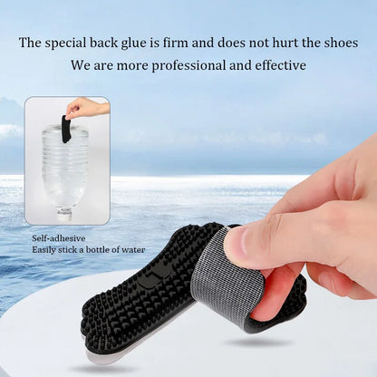 New Silicone Gel Heel Stickers Heel Cups Inserts Shoe Pads Heel Protector for Footwear Reduce Shoe Size for Women Men Anti Slip - Eloy Royal