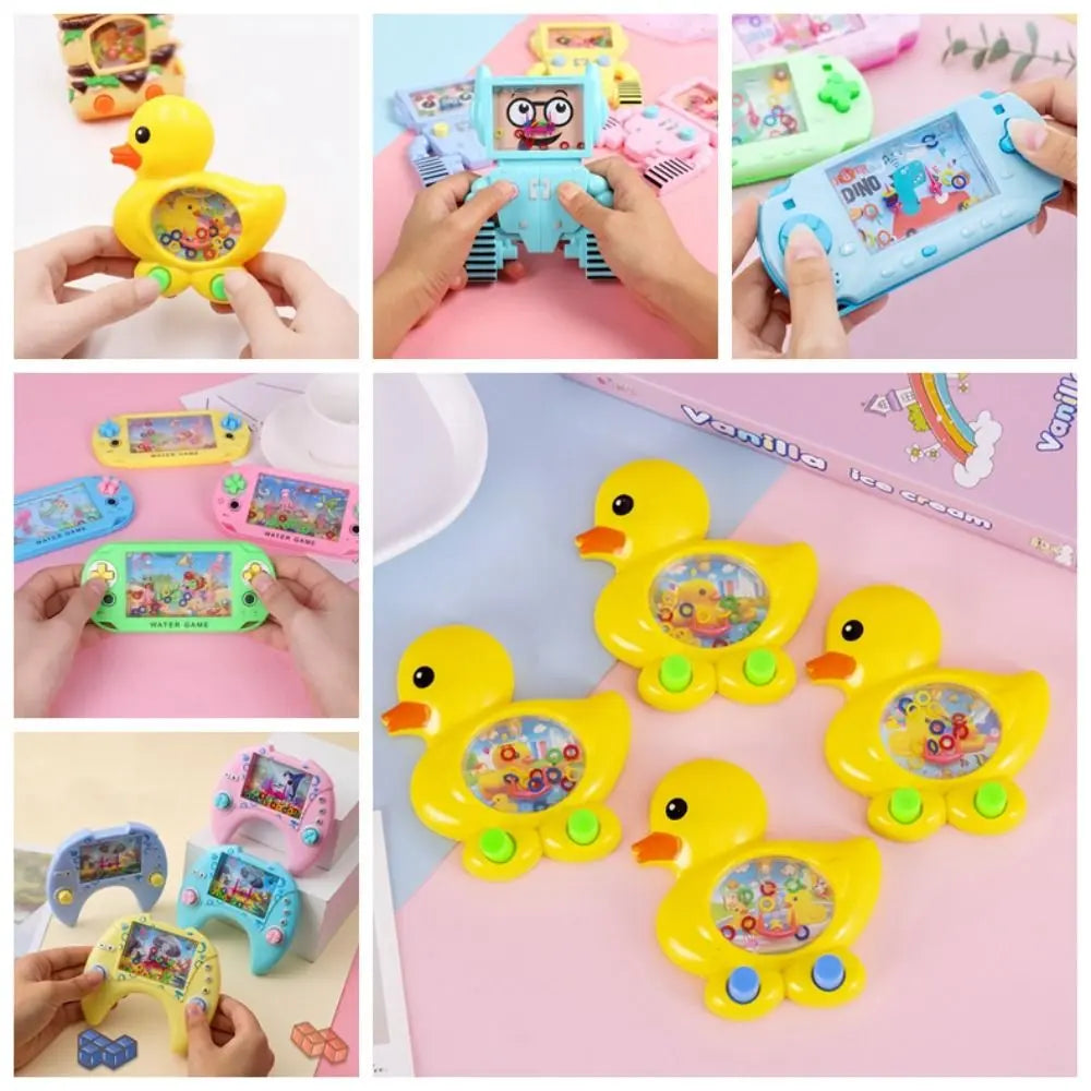 Protecting Eyesight Water Ring Game Machine Cartoon Ocean Theme Throwing Circle Water Machine Whack-a-Mole Hand-eye Coordination - Eloy Royal