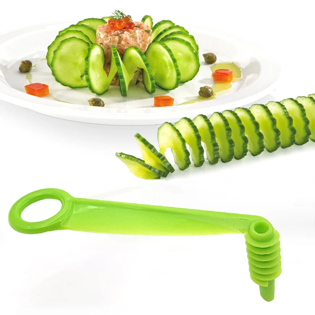 Spiral Slicer Household Accessories Slicing Tool Multifunctional Chips Kitchenware Space Saving Simple Operation Home Supplies - Eloy Royal