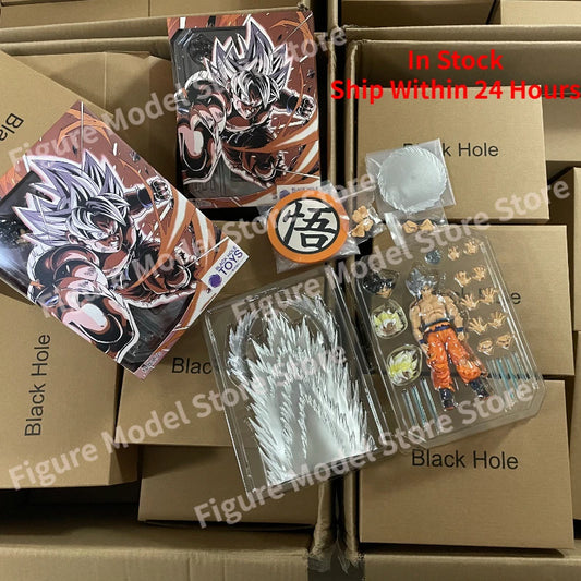 In Stock Black Hole Dragon Ball S.H.Figuarts SHF Ultra Instinct 2.0 Goku Acme Power Anime Action Figures Toys Models Collection - Eloy Royal