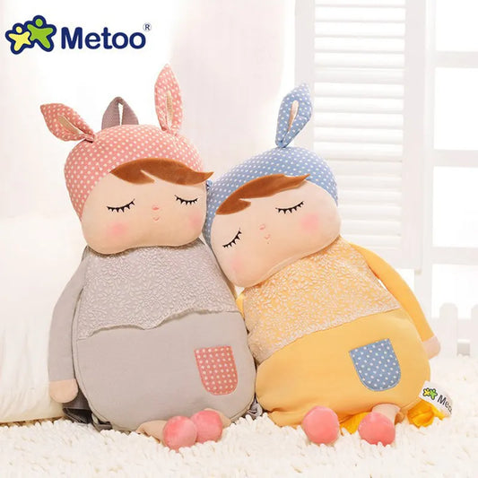 Plush Backpack Metoo Doll Soft Toys For Girl Baby Cute Cartoon Stuffed Animals For Kid Child School Shoulder Bag In Kindergarten - Eloy Royal