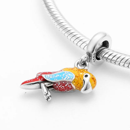 100% Authentic 925 Sterling Silver Animals and kitchenware pendants Beads Fit Original European Charm Bracelet Jewelry making - Eloy Royal