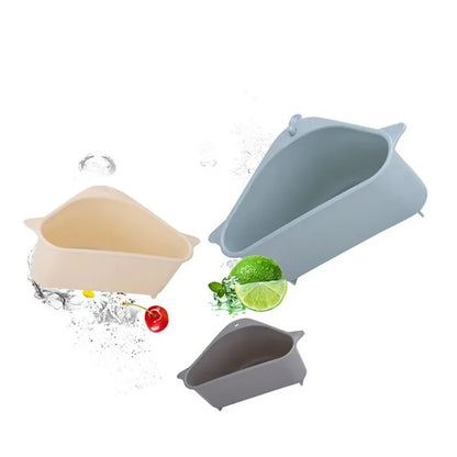 1PC Kitchen Sink Strainer Soap Sponge Storage Vegetable Fruit Drain Basket Home Kitchenware Gadget Kitchen Items Accessories - Eloy Royal