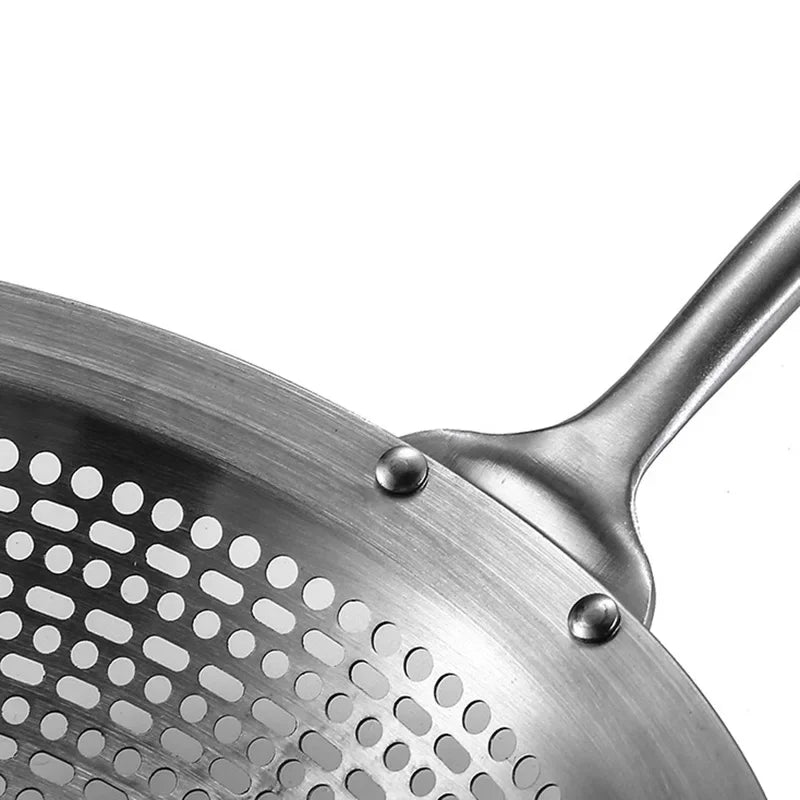 304 Stainless Steel Skimmer Strainer Colander Mesh Deep Fryer Oil Frying Scoop Noodles Dumpling Sieve Kitchen Tools Kitchenware - Eloy Royal