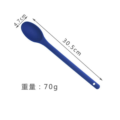 Kitchen Silicone Spoon Large Long Handle Cooking Baking Heatproof  Spoon  Food Grade Silicone Cooking Utensils Kitchenware - Eloy Royal