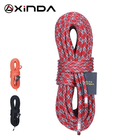 XINDA 10mm 11mm Diameter Rock Climbing Rope Static Rope 5200lbs High Strength Lanyard Safety Climb Camping Equipment Survival - Eloy Royal