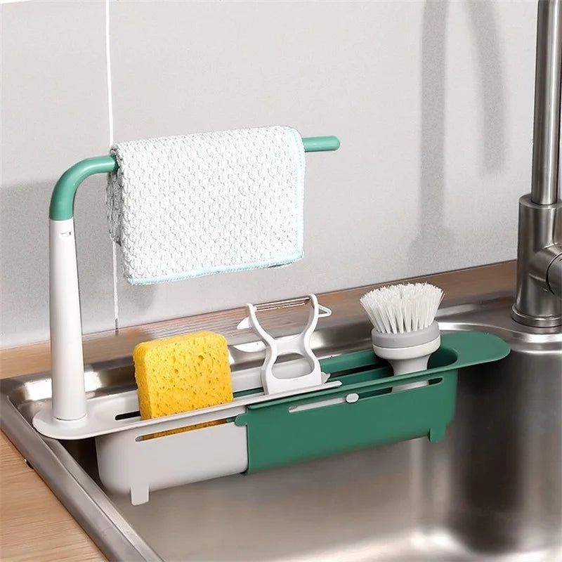 Useful Things for Kitchen Cabinet Storage Organizer Kitchenware Sponge Holder for Sink Accessories Organizers Shelves Novel Home - Eloy Royal