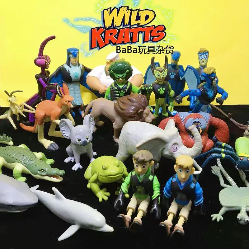 Wilds Kratts Action Figures Martin Kratt Aviva Corcovado Koki Jimmy Z Dolls Cartoon Model Toy Collectible Ornament Children Gift - Eloy Royal