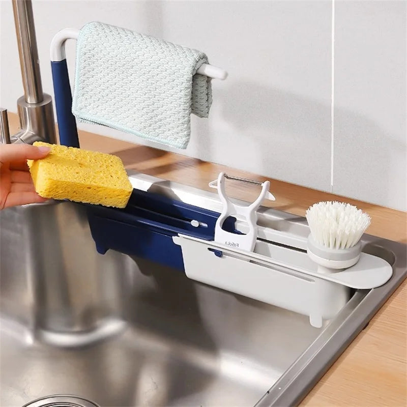 Useful Things for Kitchen Cabinet Storage Organizer Kitchenware Sponge Holder for Sink Accessories Organizers Shelves Novel Home - Eloy Royal