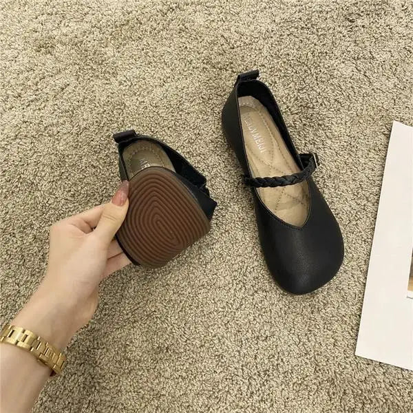 Shallow Mouth Casual Woman Shoe Square Toe Female Footwear Elegant Soft Autumn Modis Comfortable Moccasin Dress Fall 2024 Summer - Eloy Royal