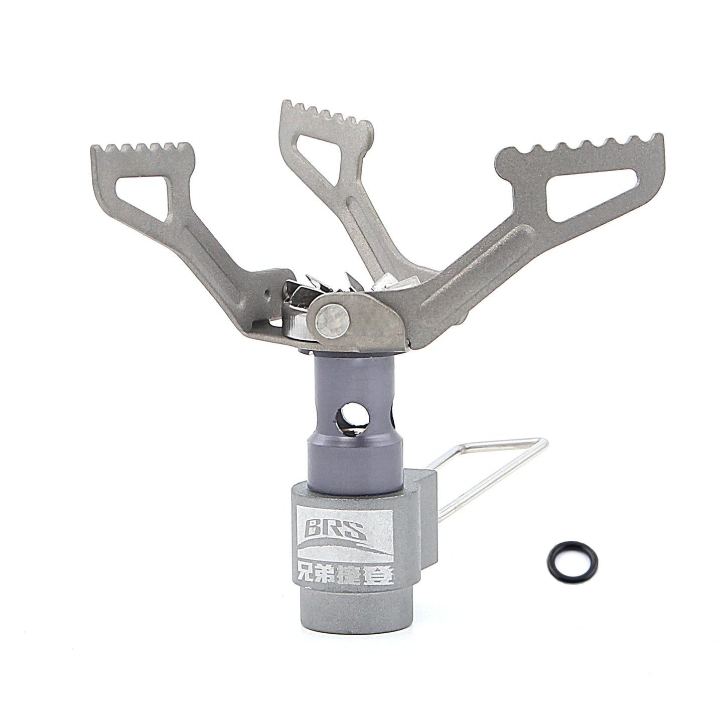 BRS Stove BRS-3000T Titanium Super Light And Flowing Outdoor Camping Gas Stove Mini Pocket 25g - Eloy Royal