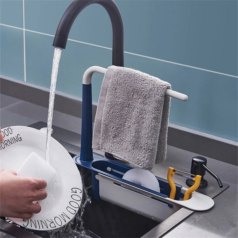 Useful Things for Kitchen Cabinet Storage Organizer Kitchenware Sponge Holder for Sink Accessories Organizers Shelves Novel Home - Eloy Royal